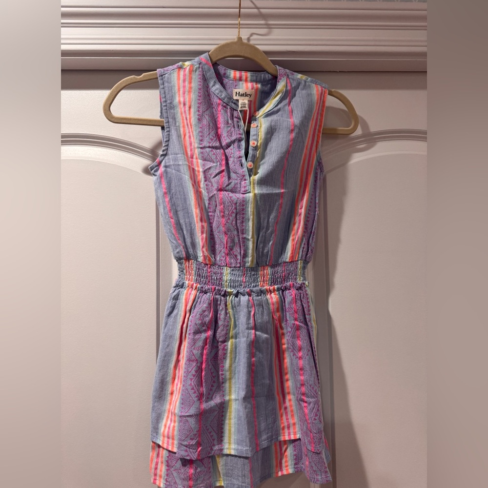 Striped Sleeveless Dress
